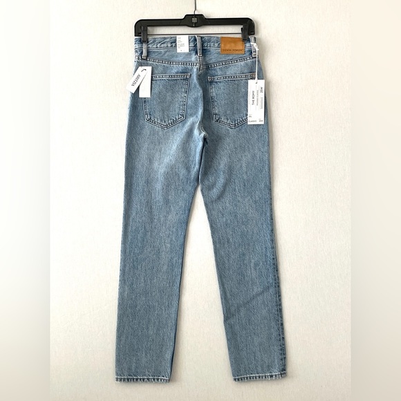 ARITZIA Denim Forum The Romy Mid Rise Straight Leg Jeans 30L NWT - Picture 4 of 12
